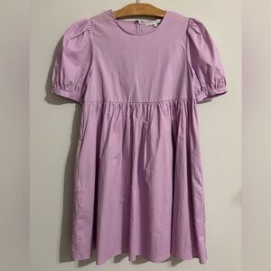 English Cotton Lavender Dress